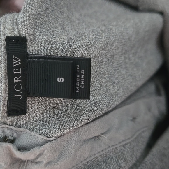 J CREW Cotton Villa Tank Dress Gray Sleeveless Back Button Up Sz Small - Picture 13 of 14